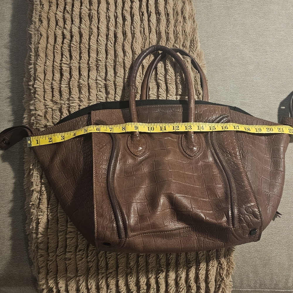 Lux Phantom Style Batwing Smile Designer Purse - Picture 5 of 8